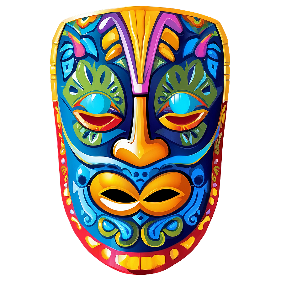 Aloha Tiki Mask Vector Png Ihp54 PNG image