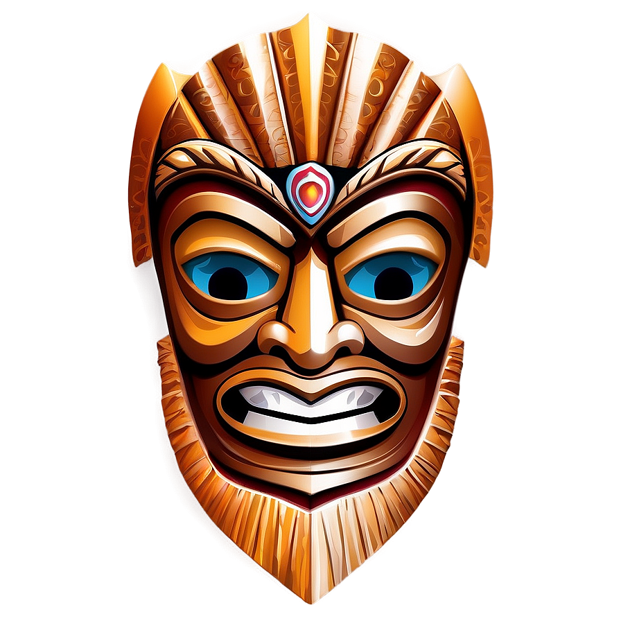 Aloha Tiki Mask Vector Png Oqx69 PNG image