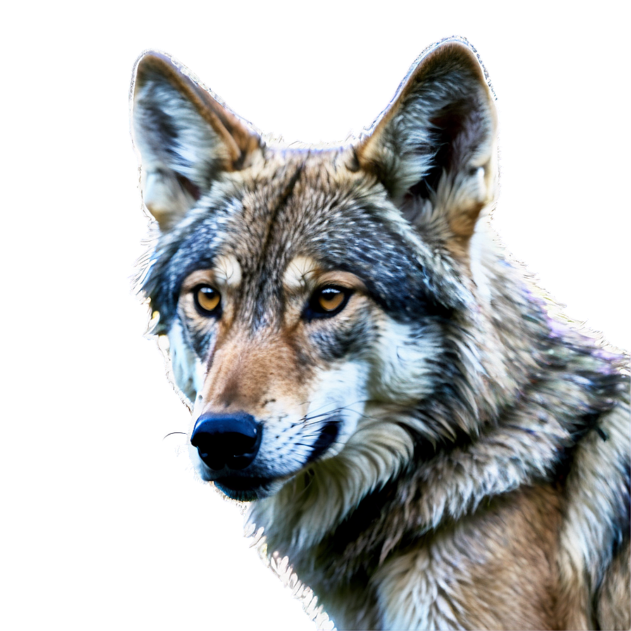 Alpha Wolf In Mystic Forest Png 06292024 PNG image