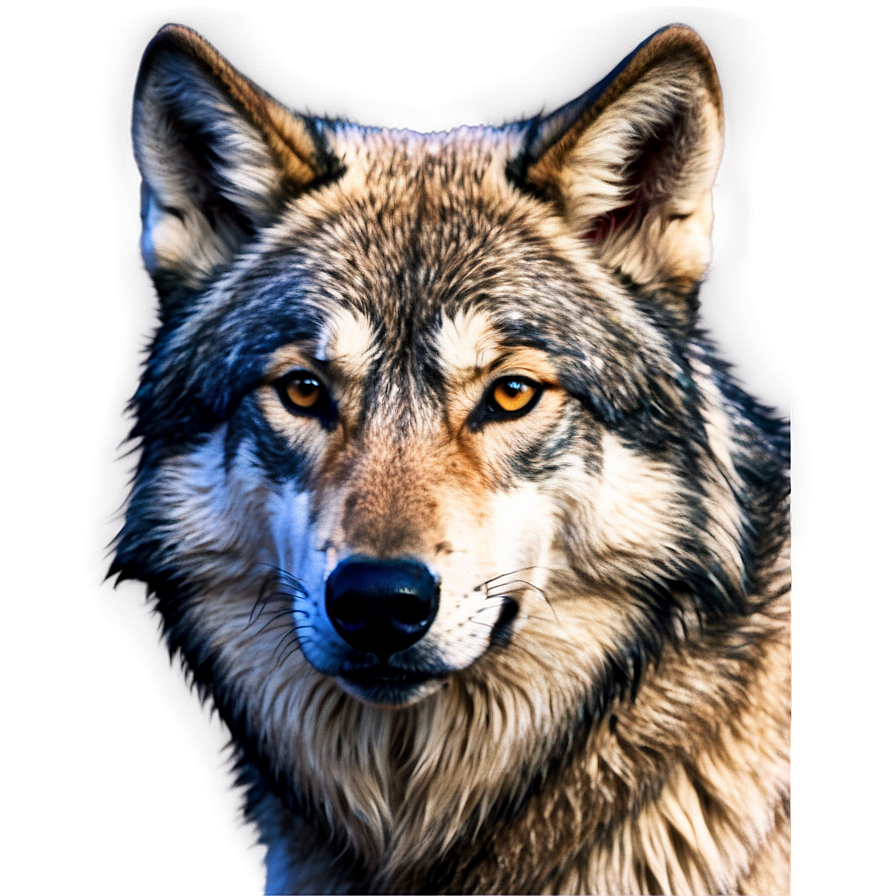 Alpha Wolf Portrait Png 28 PNG image