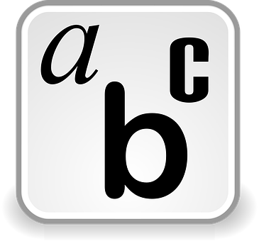 Alphabet A B C Icon PNG image