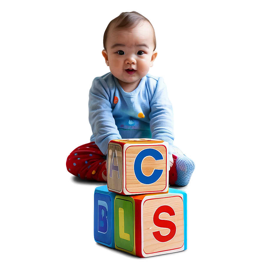 Alphabet Baby Blocks Png Rcs PNG image