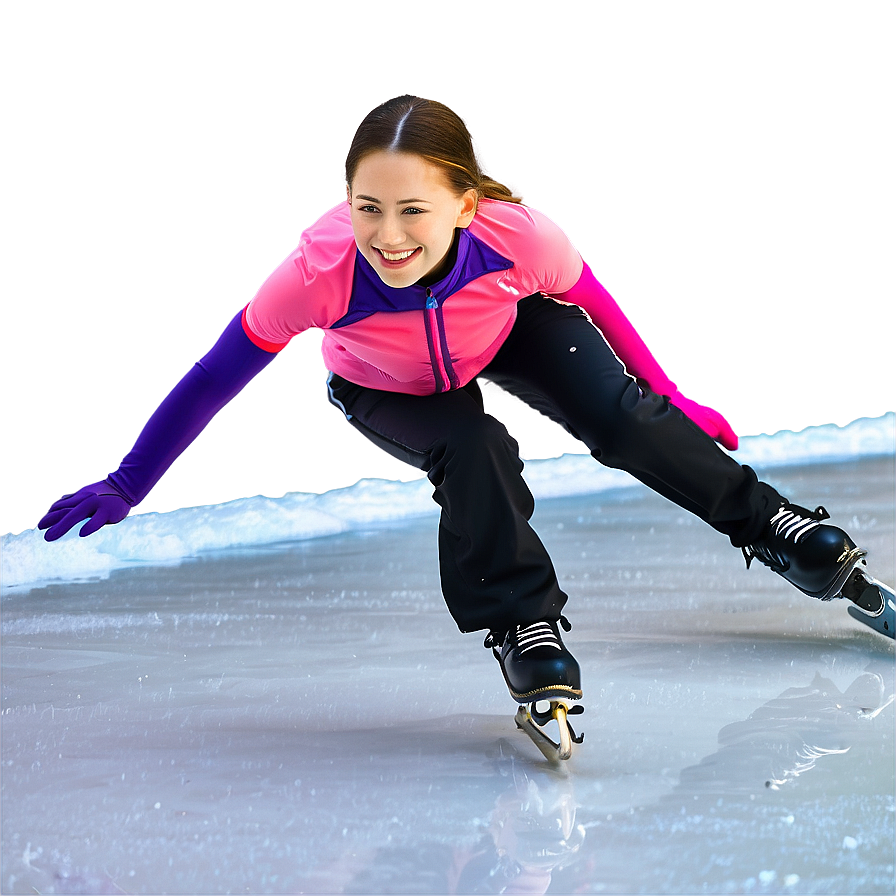 Alpine Ice Skating Png 10 PNG image