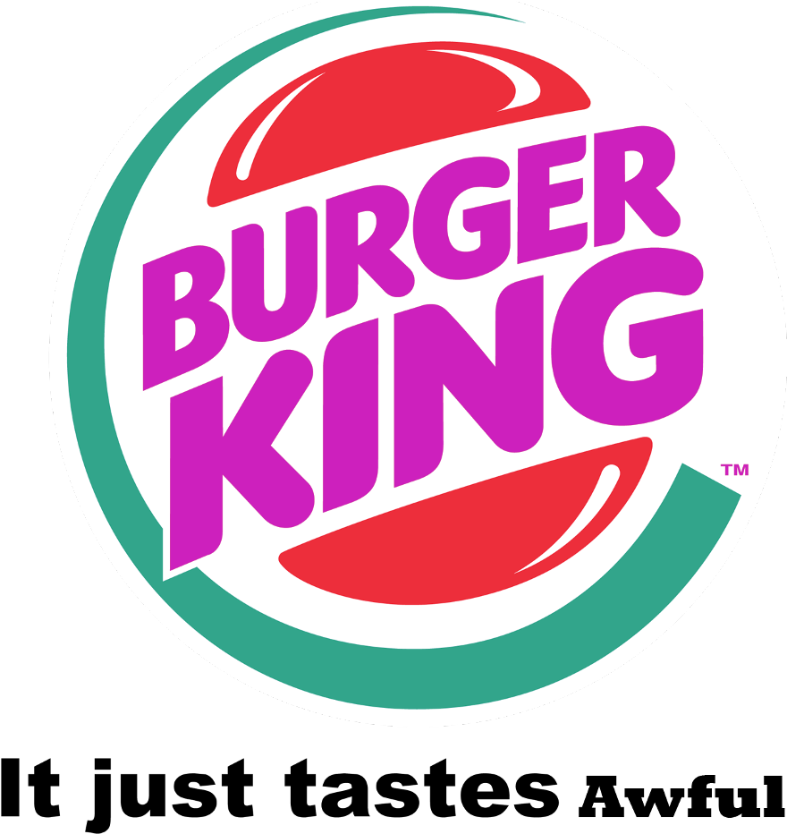 Altered Burger King Logo PNG image