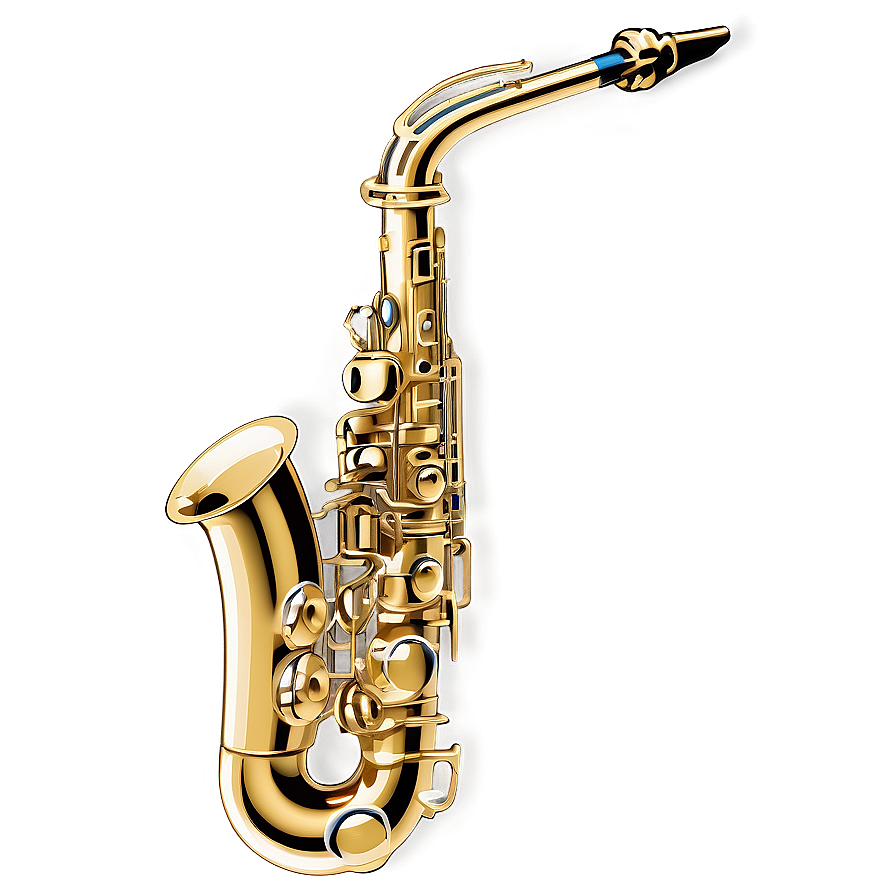 Alto Saxophone Outline Png Fyb69 PNG image