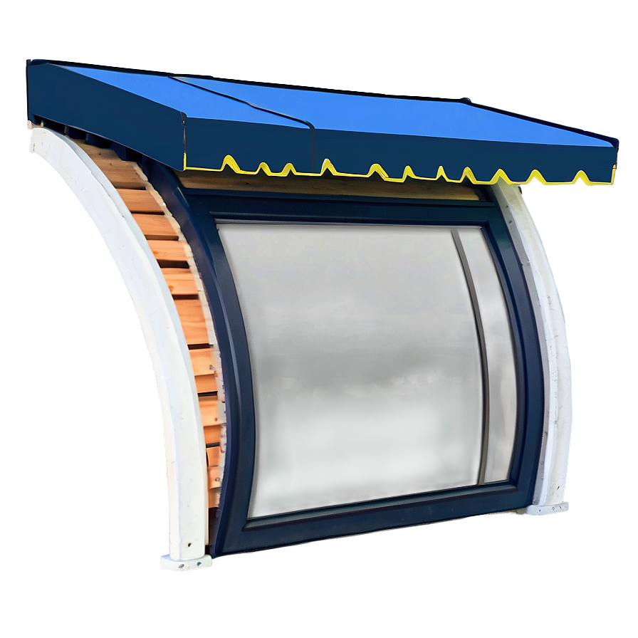 Aluminum Awning Profile Png 06282024 PNG image