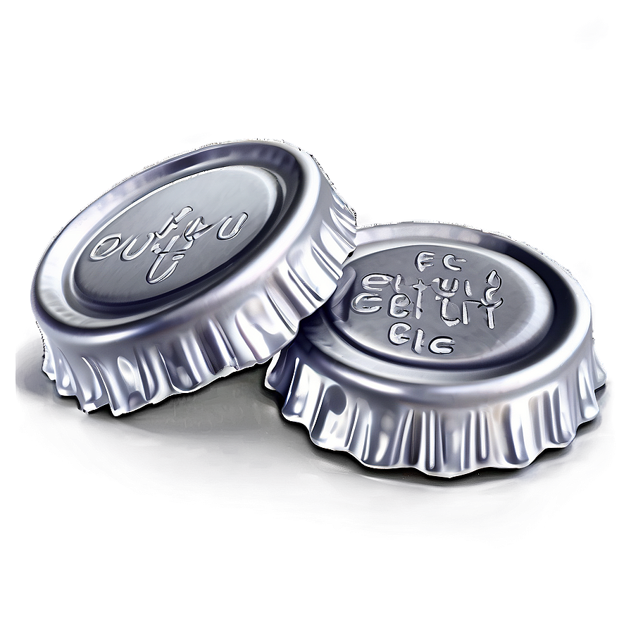 Aluminum Bottle Cap Png 06112024 PNG image