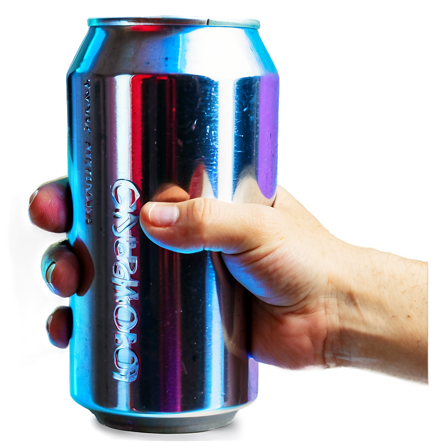 Aluminum Can In Hand Png 90 PNG image