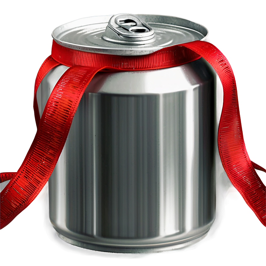 Aluminum Can With Ribbon Png Cpa PNG image