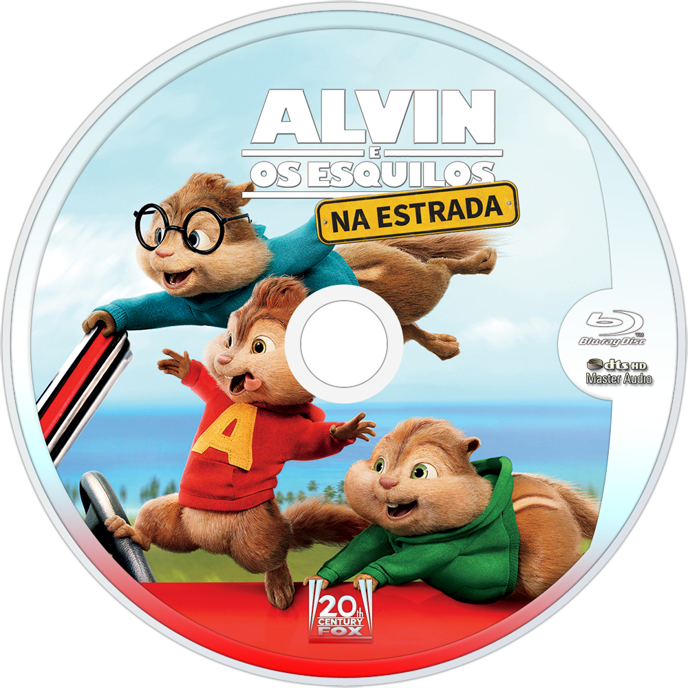 Alvinandthe Chipmunks Road Trip Blu Ray PNG image