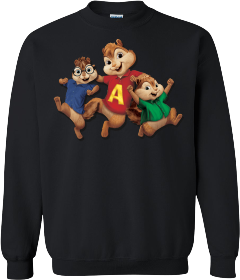 Alvinandthe Chipmunks Sweatshirt PNG image