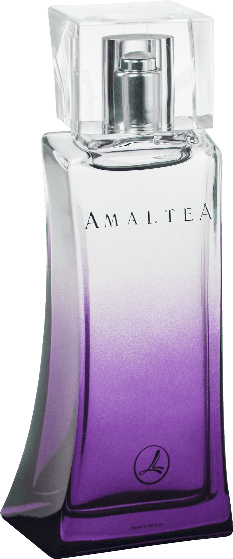 Amaltea Purple Perfume Bottle PNG image