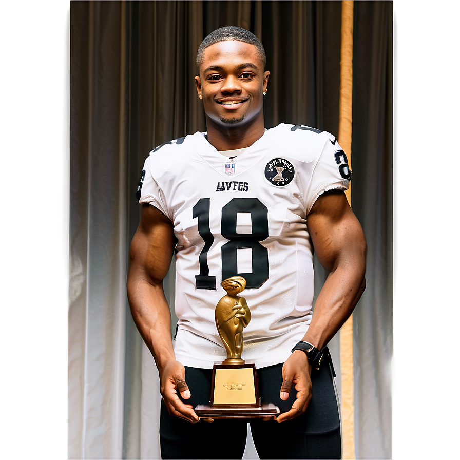 Amari Cooper Award Ceremony Png Iuo53 PNG image