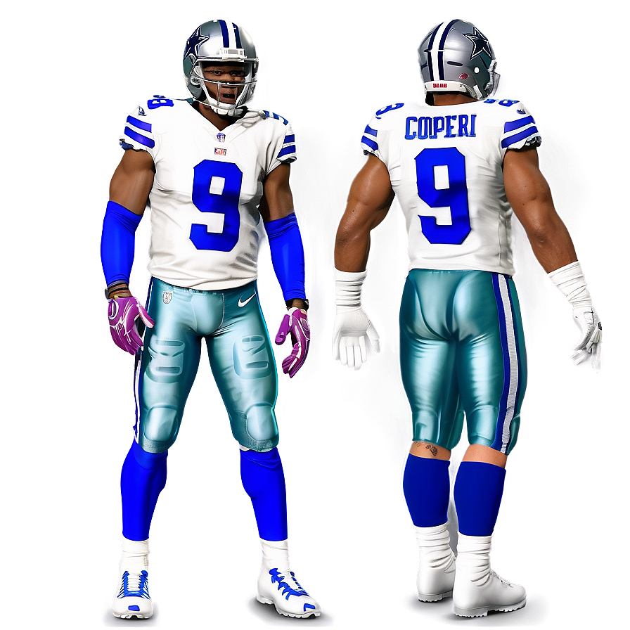 Amari Cooper Dallas Cowboys Uniform Png 65 PNG image