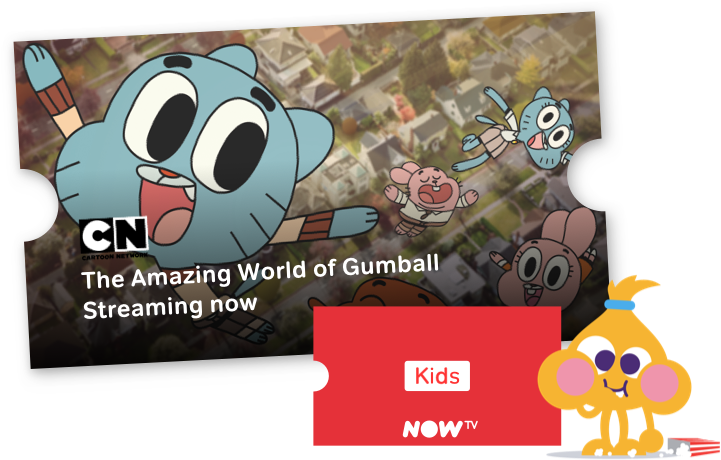 Amazing Worldof Gumball Streaming Ad PNG image