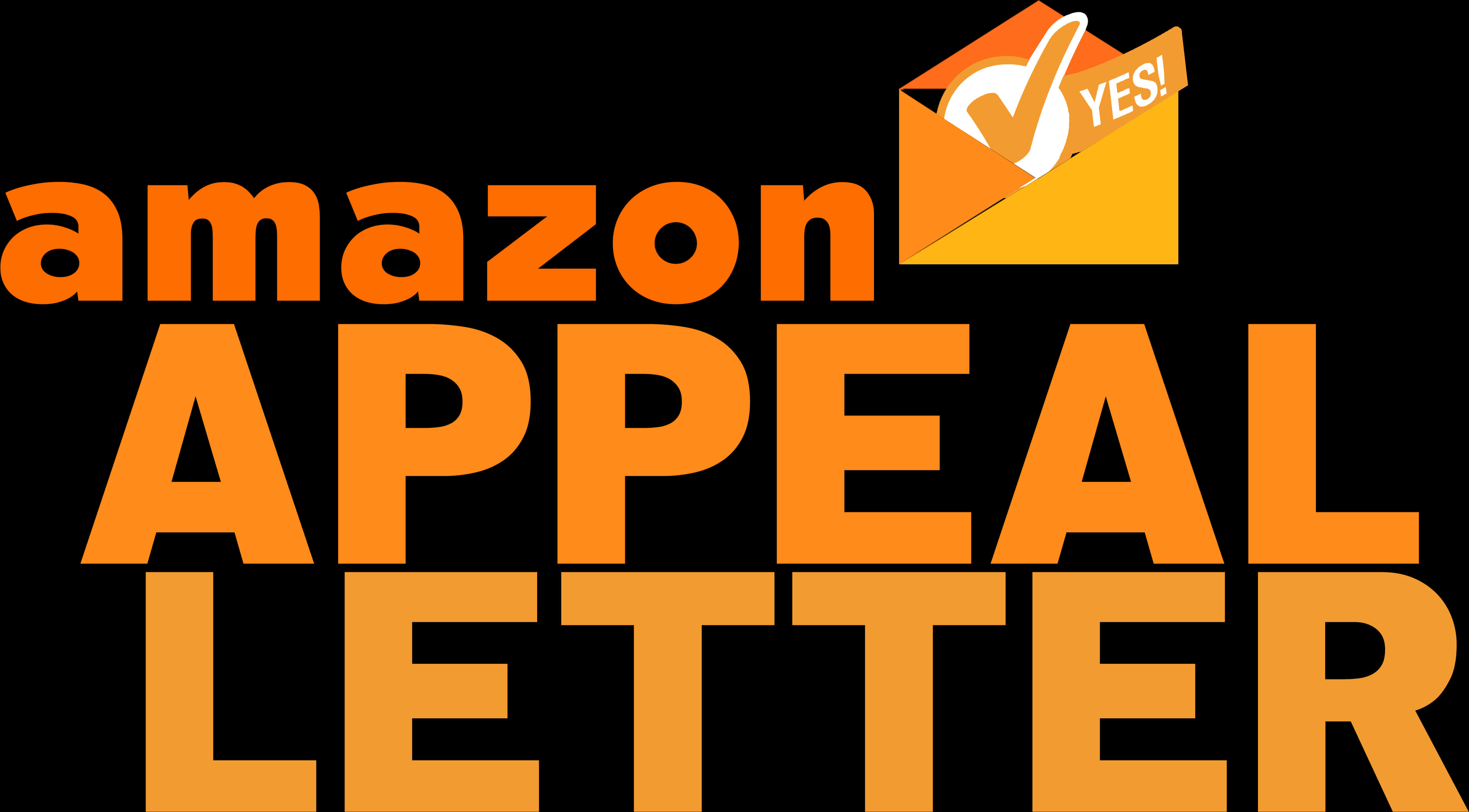 Amazon Appeal Letter Graphic PNG image