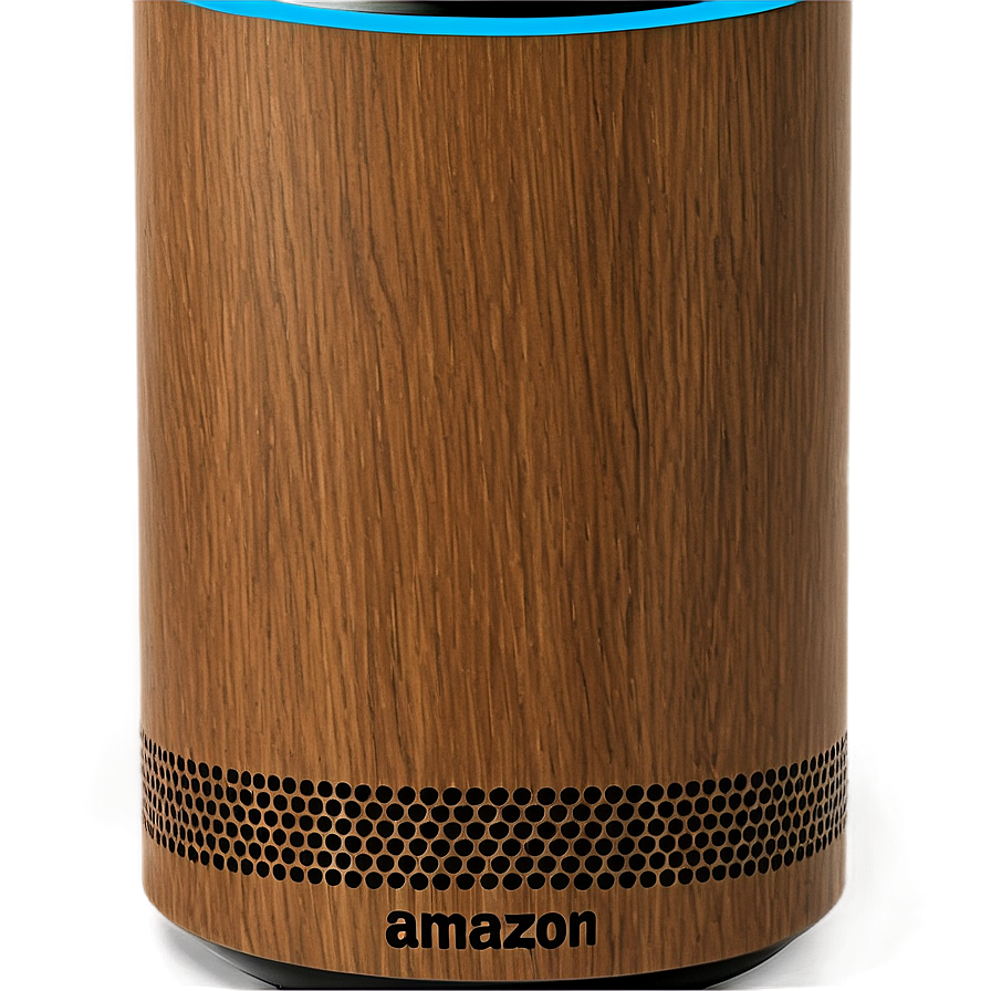 Amazon Echo Vintage Oak Finish Png Aol PNG image