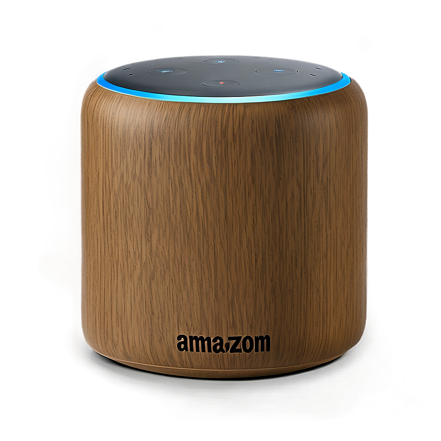 Amazon Echo Vintage Oak Finish Png Oxf87 PNG image