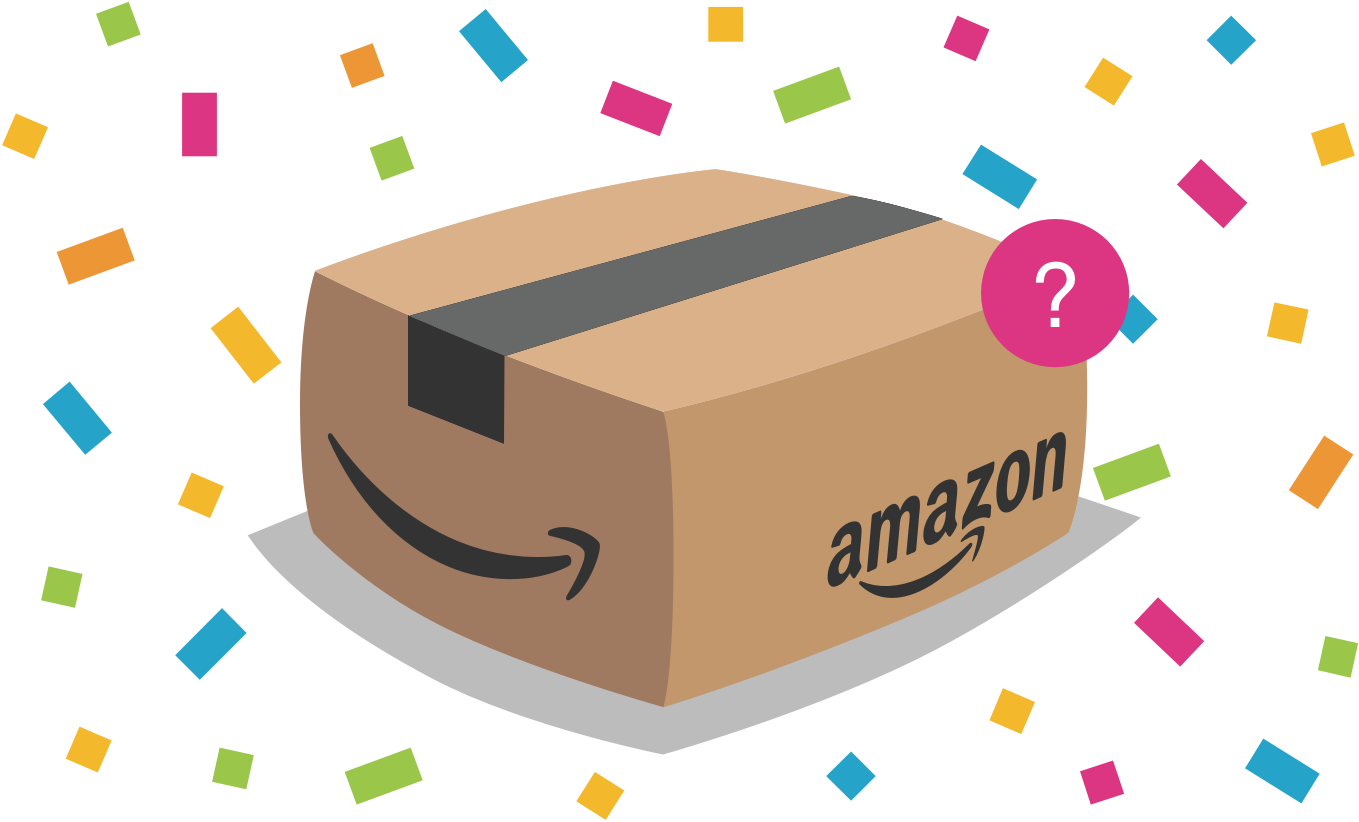 Amazon Giveaway Mystery Box PNG image