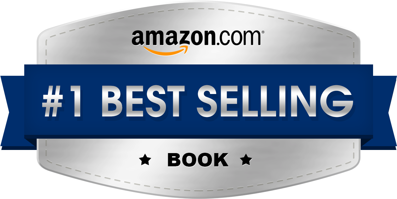 Amazon Number1 Best Selling Book Badge PNG image