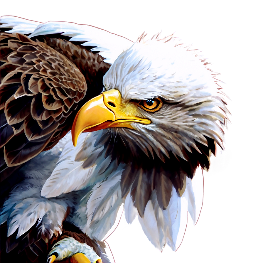 American Bald Eagle Png 06122024 PNG image