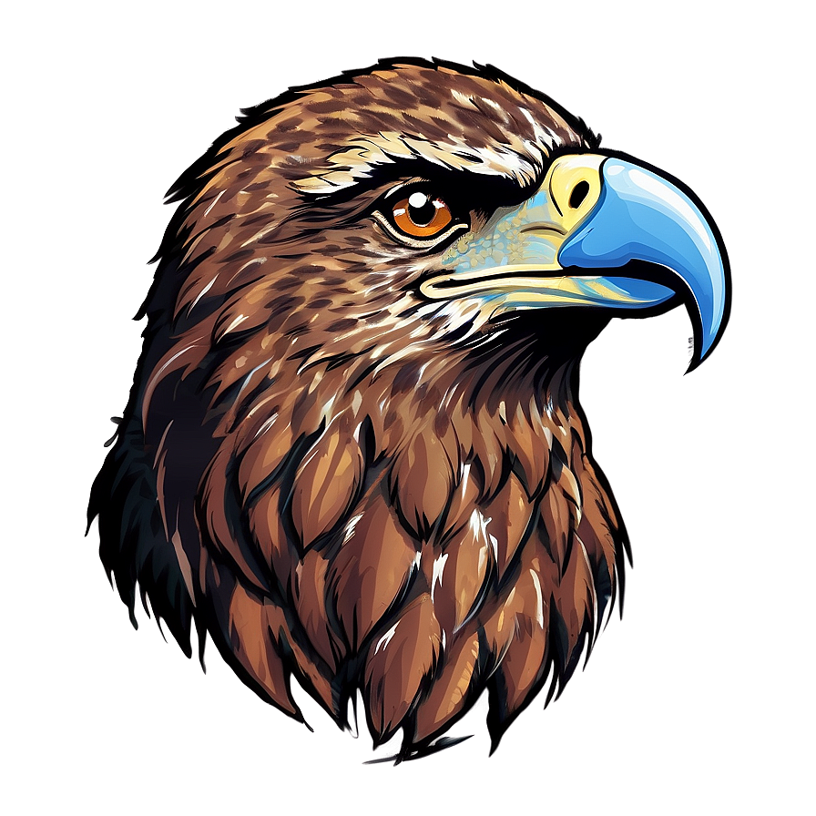 American Eagle Cartoon Png 06122024 PNG image