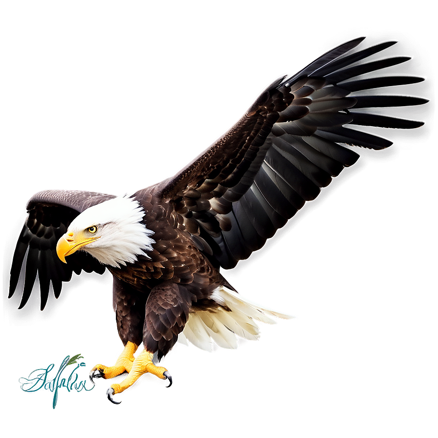 American Eagle In Forest Png 44 PNG image