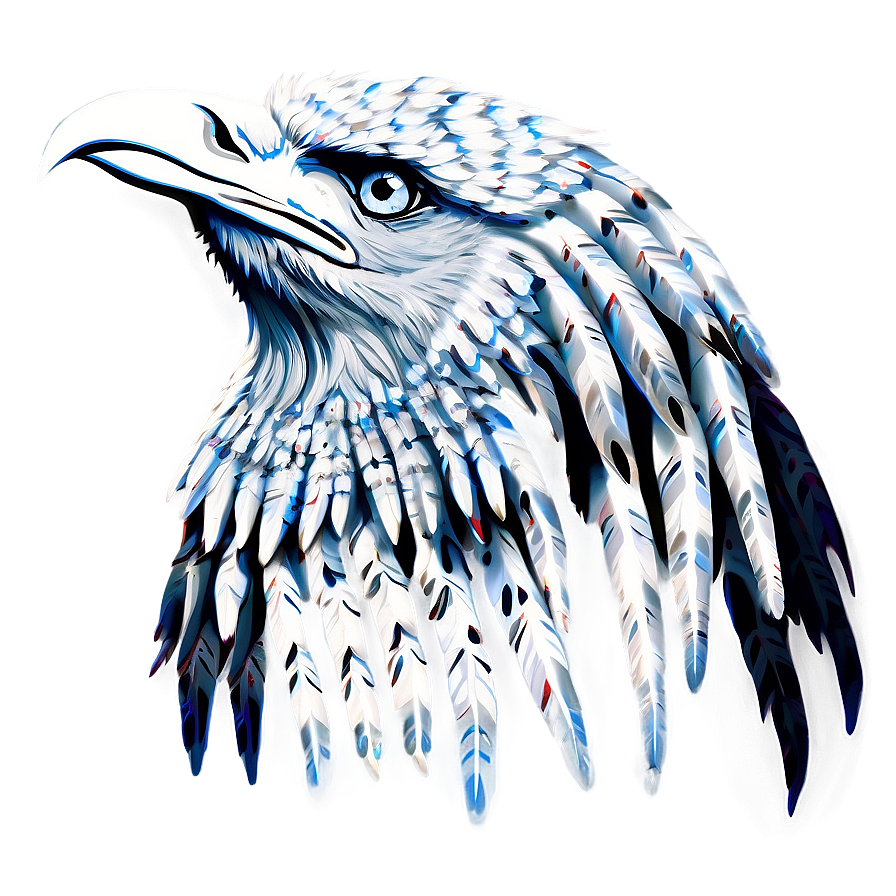 American Eagle Tribal Design Png Mqx14 PNG image