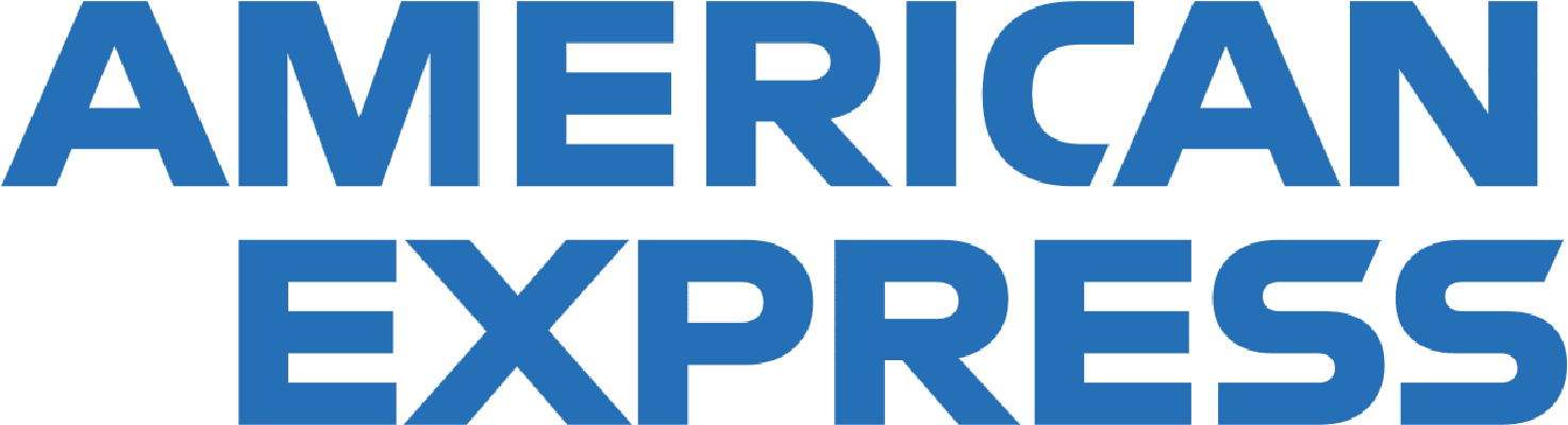 American Express Logo Blue Background PNG image