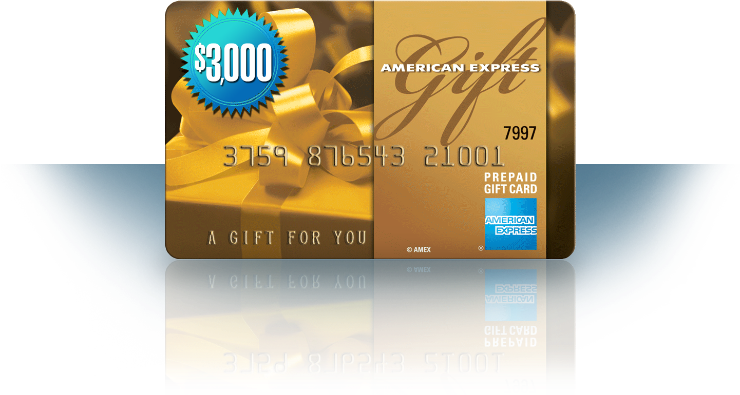 American Express Prepaid Gift Card PNG image