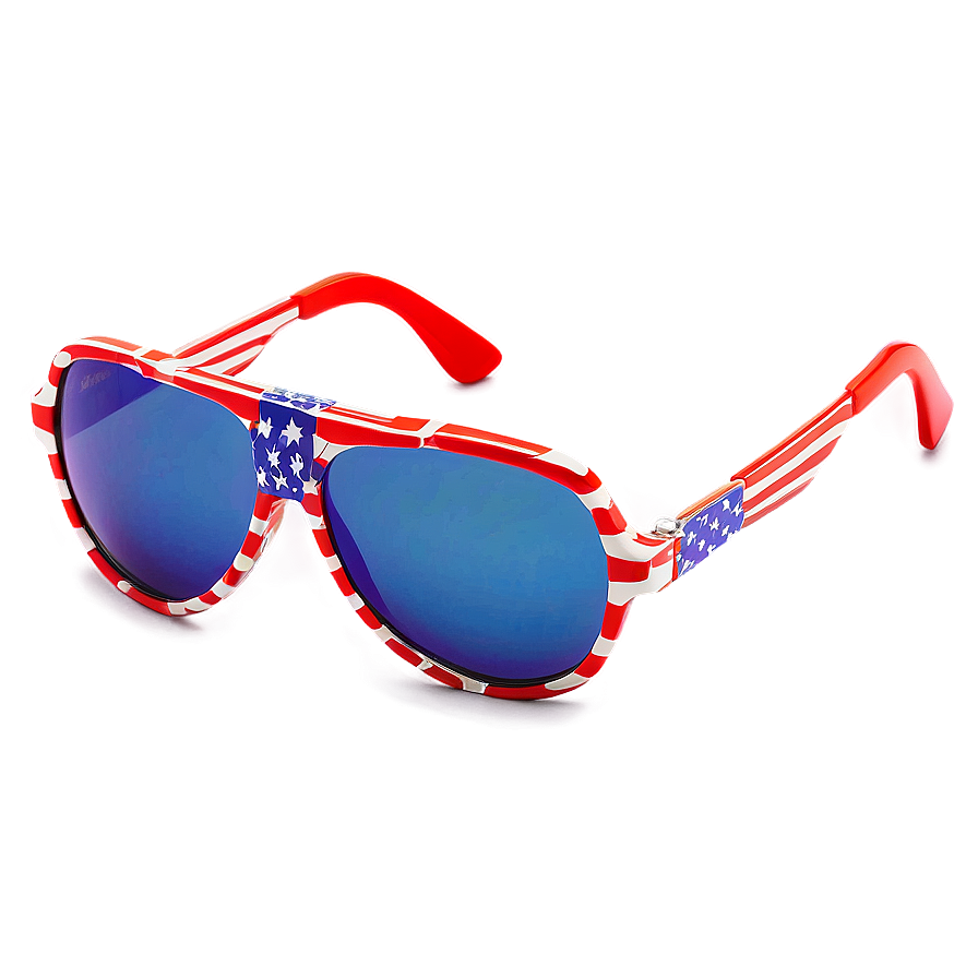 American Flag Aviator Sunglasses Png Ukt70 PNG image