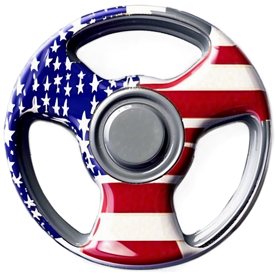 American Flag Fidget Spinner Png Vqv PNG image