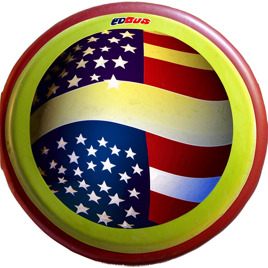 American Flag Frisbee Png Ewr30 PNG image