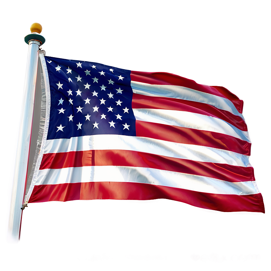 American Flag In The Wind Png Clipart 56 PNG image
