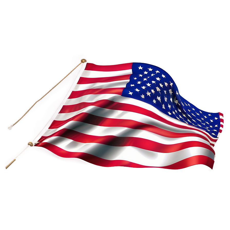 American Flag In The Wind Png Clipart Gka PNG image