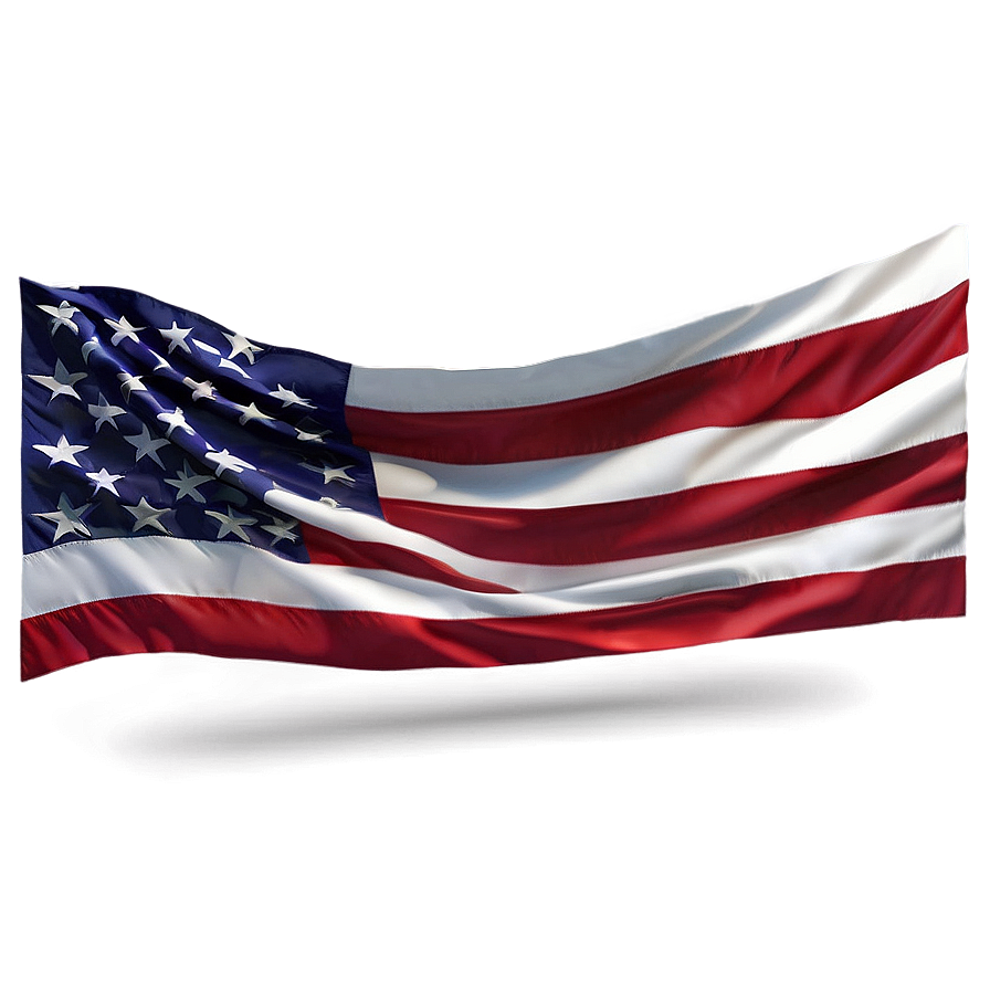 American Flag Rays Background Png 04302024 PNG image