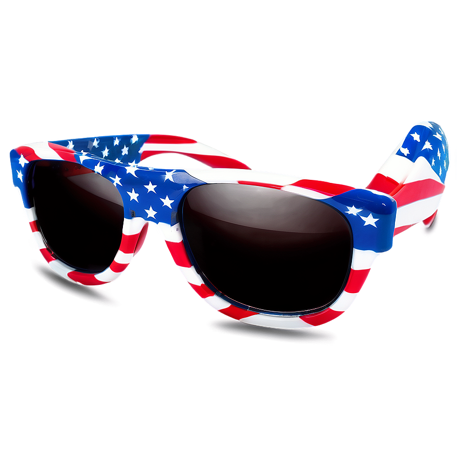 American Flag Sunglasses Png 05212024 PNG image