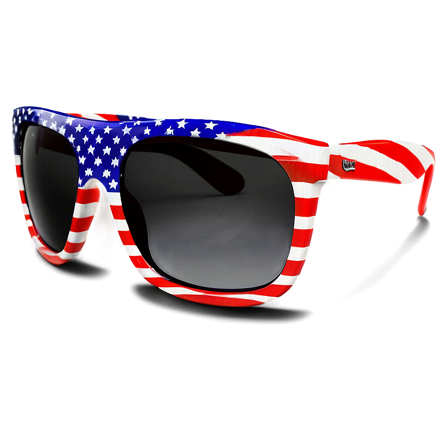 American Flag Sunglasses Png Qre PNG image