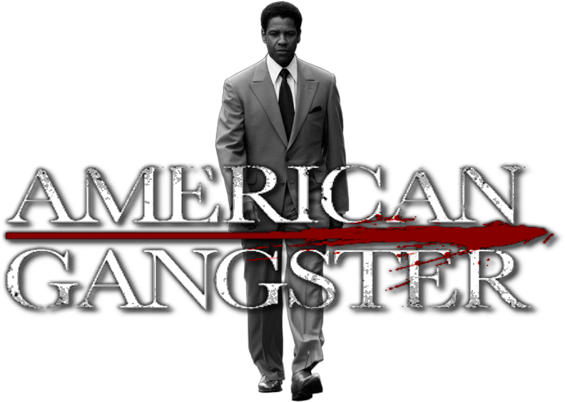 American Gangster Movie Graphic PNG image