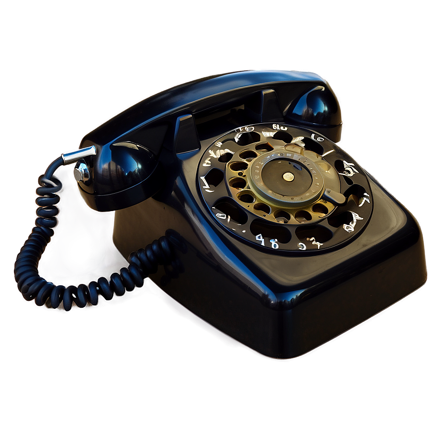 American Style Rotary Phone Png 7 PNG image