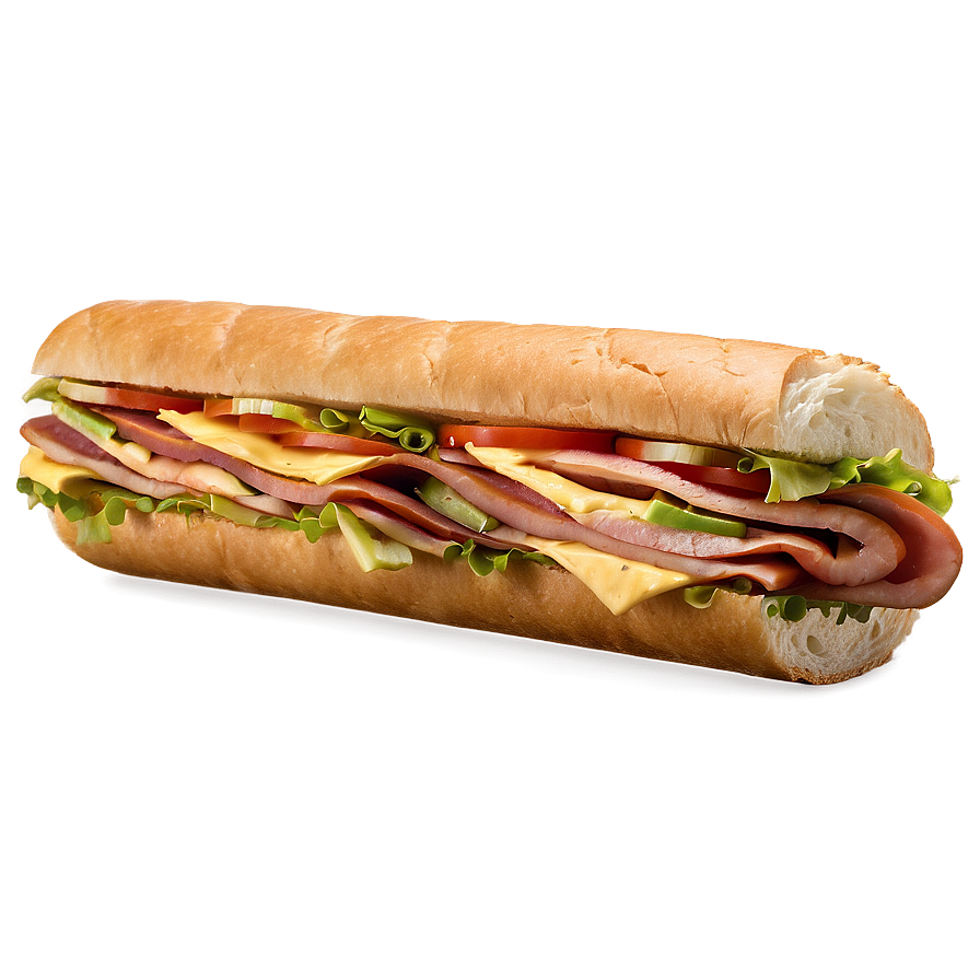 American Sub Sandwich Png Cwj67 PNG image