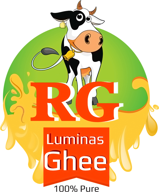 Amul Luminas Ghee Branding PNG image