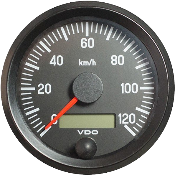 Analog Vehicle Speedometer PNG image