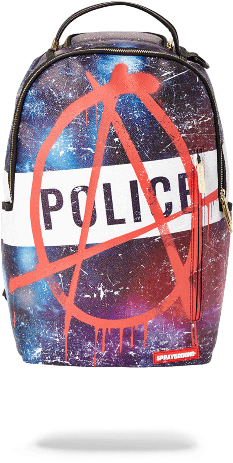 Anarchy Themed Backpack PNG image