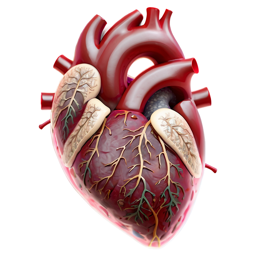 Anatomical Heart And Lungs Png 25 PNG image