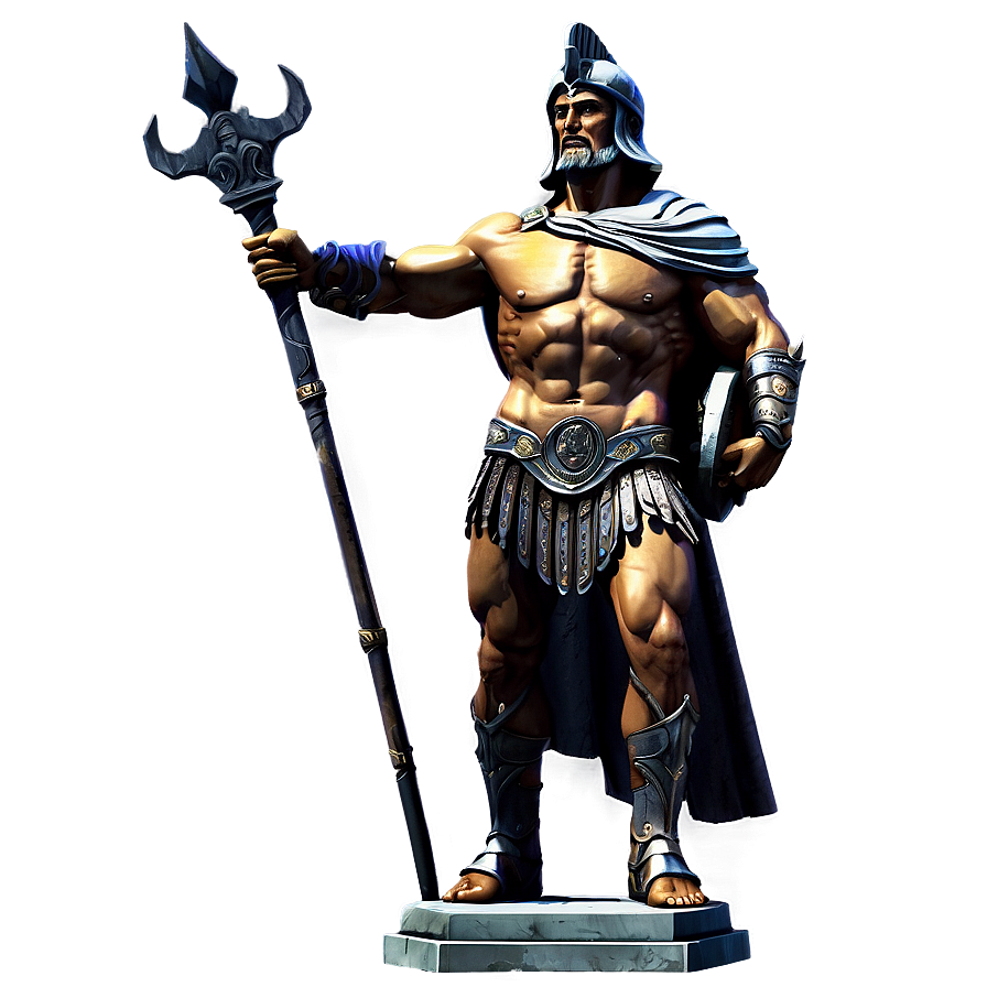 Ancient Ares Statue Png 66 PNG image