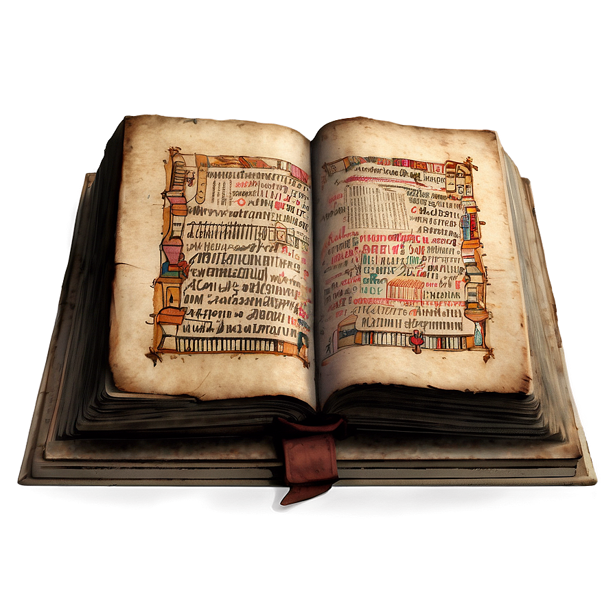 Ancient Bible Manuscript Png Xjn PNG image