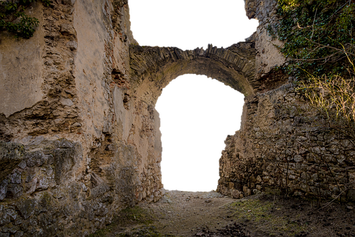Ancient Castle Archway PNG image