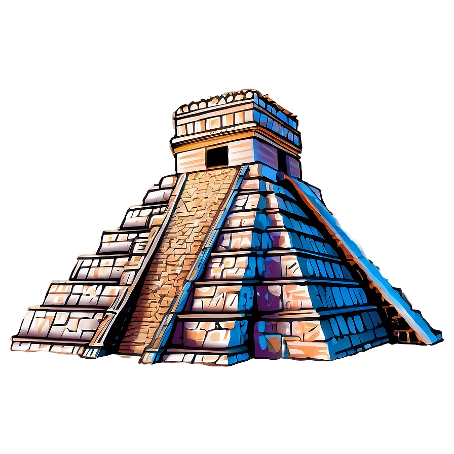 Ancient Chichen Itza Ruins Png 06252024 PNG image