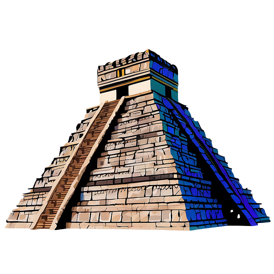 Ancient Chichen Itza Ruins Png 06252024 PNG image